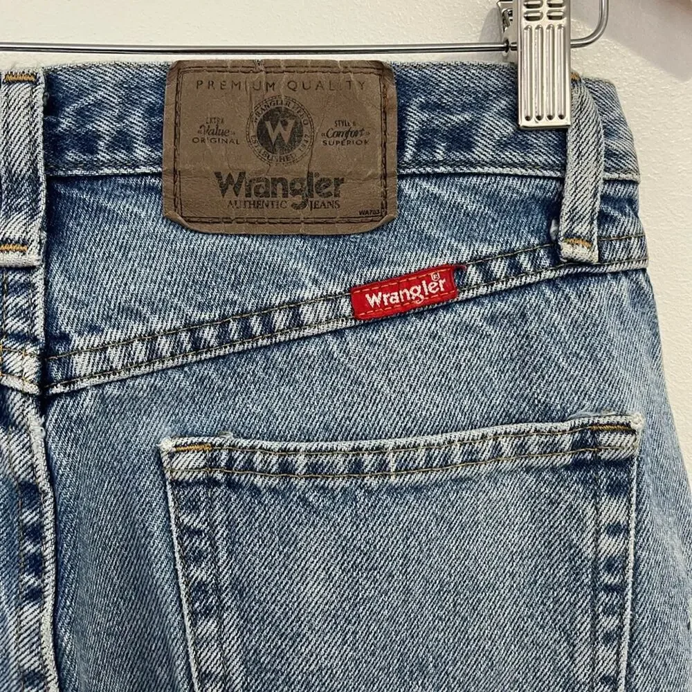 Wrangler Vintage 30x30 Light‎ Wash High Rise Jeans Regular Fit